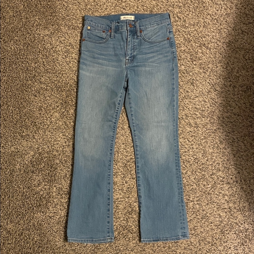 Madewell Cali Demi-boot jeans —size 26